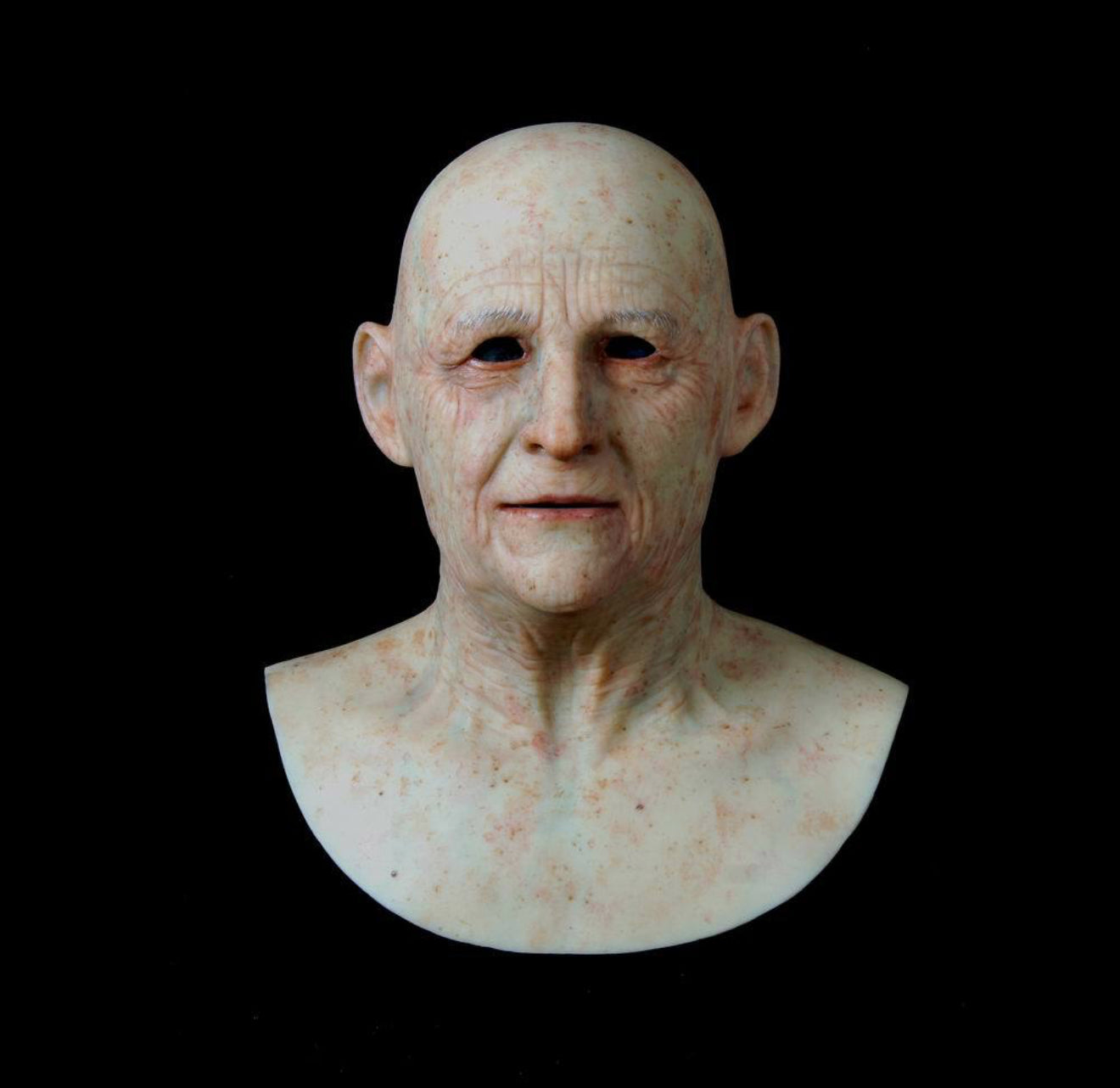 FLMASK™ Phantom Elder – Hyper-Realistic Silicone Old Man Mask for Halloween, Cosplay & Pranks