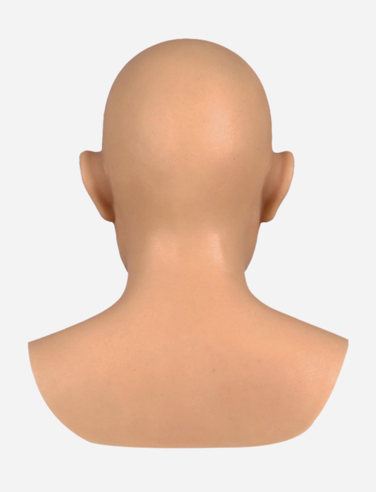 Elite Series Silicone Male Mask – Ultra-Realistic Bald Design with Goatee